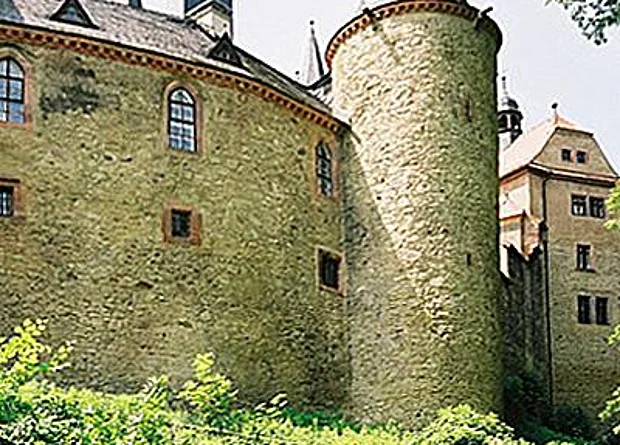 Burg Kriebstein, Ostseite 