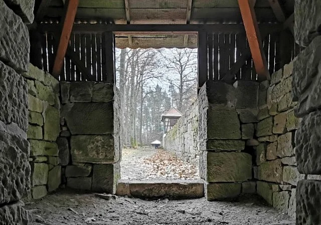 Blick aus dem nördlichen Pirschhaus