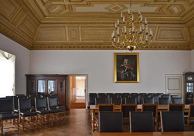 Altes Jagdschloss Wermsdorf, Schlosssaal