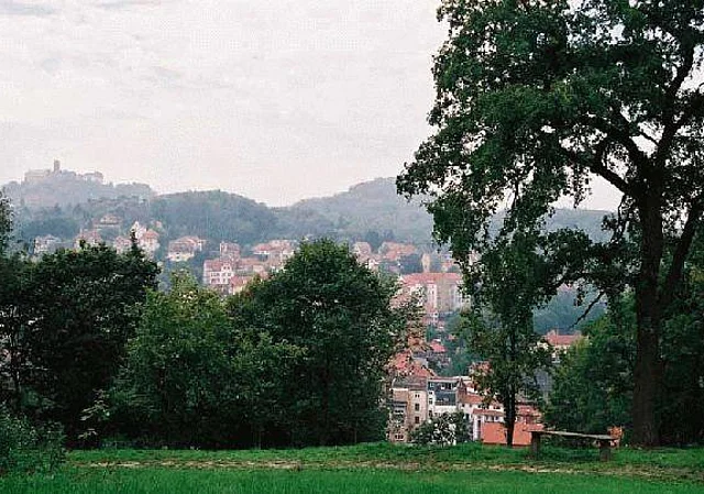 Blick zur Wartburg nach Westen