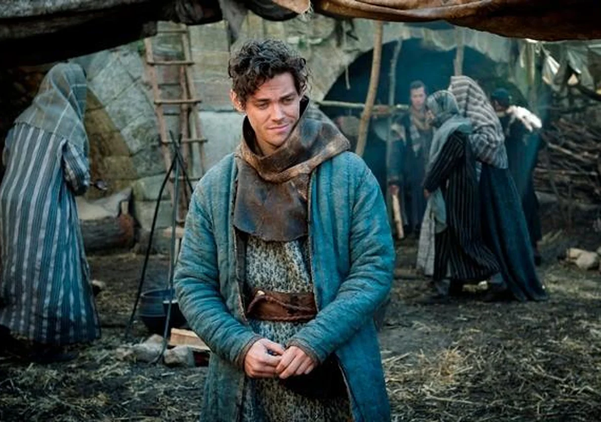 Tom Payne auf der Burg Querfurt