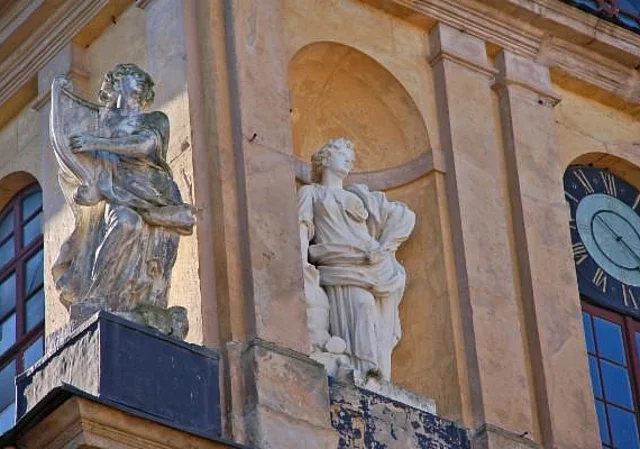 Großes Schloss Blankenburg, Detail Turm