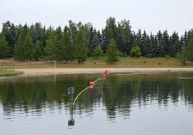 Naturbad Luppa, Nichtschwimmerbereich, Textilbadestrand