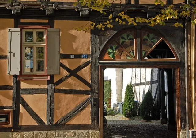 Welterbestadt Quedlinburg, Konvent, Hofeingang