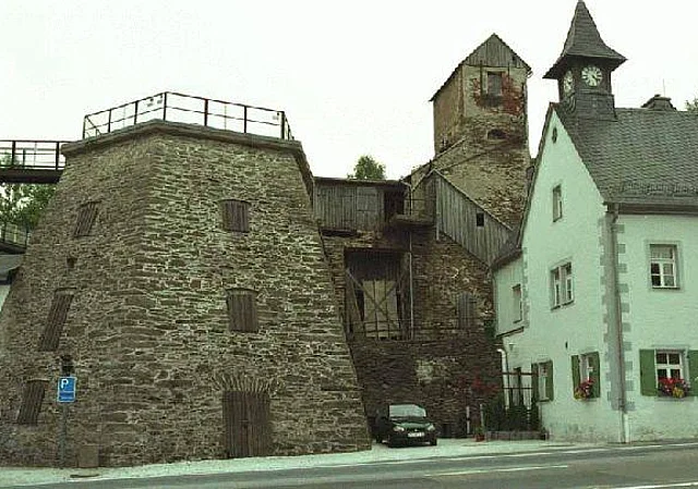 Rumford-Ofen, Gastätte, Straßenseite