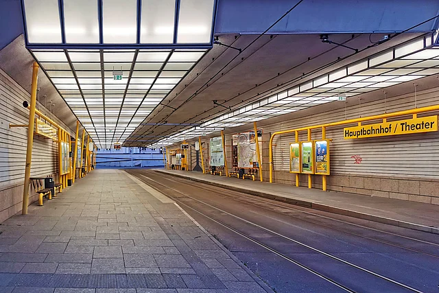 Bahnhoftunnel Gera