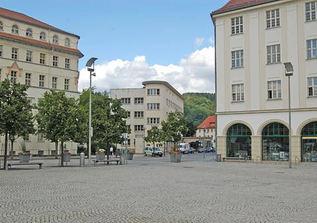Blick zur Gustav-König-Straße