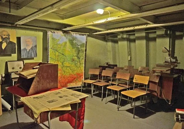 Militär-Museum Kossa, Bunker, Schulungsraum