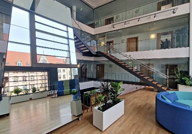 Gebäudeteil 1, Atrium