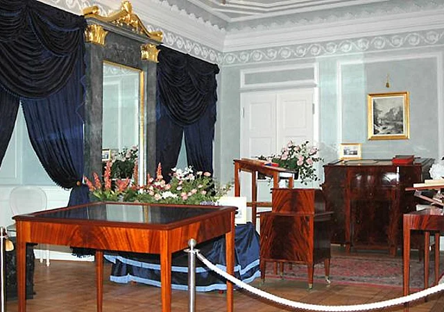 Neues Schloss, Ausstellung, Pücklers Arbeitszimmer