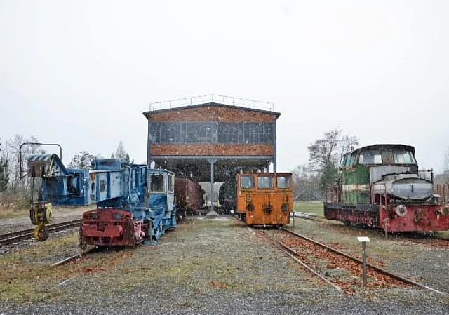 Energiefabrik Knappenrode, Umschlagbahnhof
