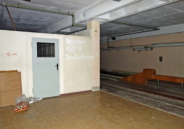 Kegelbahn Untergeschoss