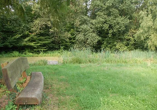 Teich in der westlichen Anlage