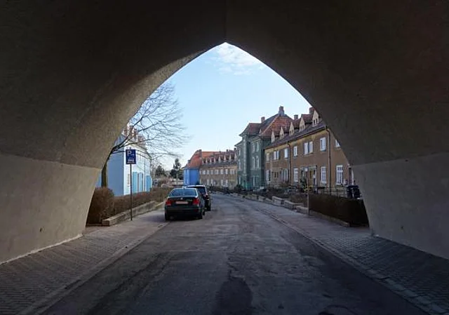 Blick zur Beethovenstraße