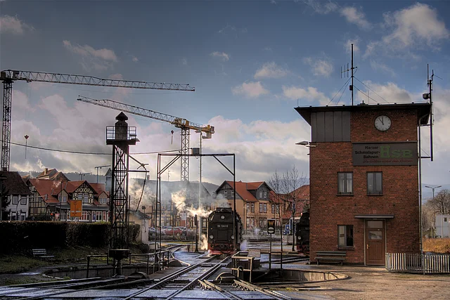 Bahnhof der Harzer Schmalspurbahnen