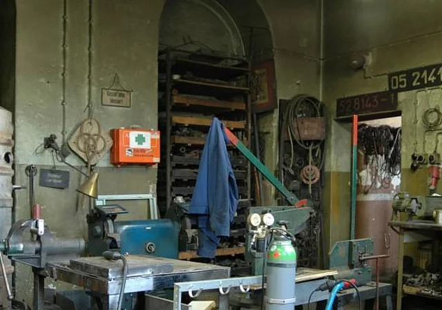 Maschinenhaus, Werkstattraum