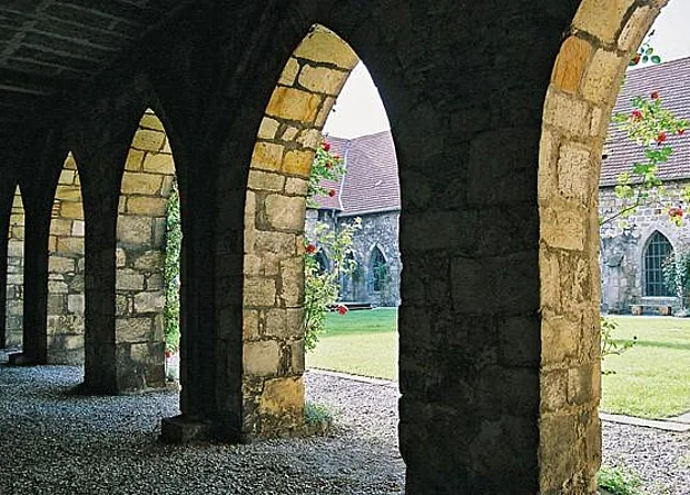 Kreuzgarten, nach Südost 