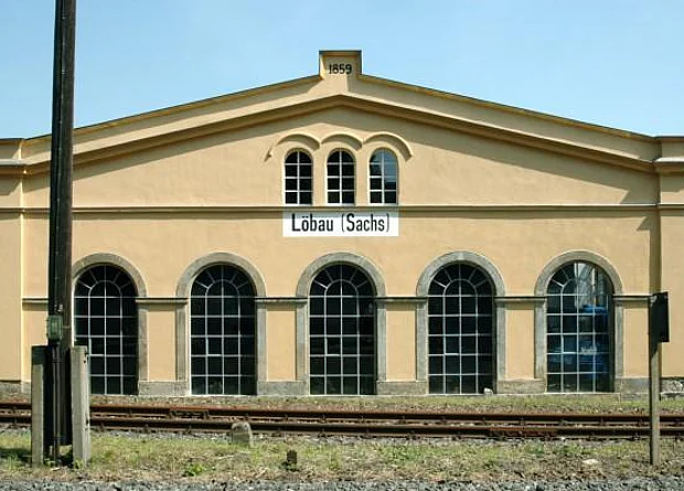 Maschinenhaus, Ansicht von Süden 