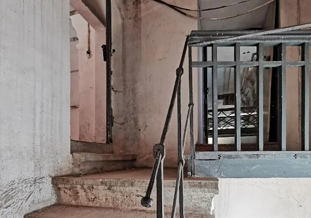 Treppe zur Empore