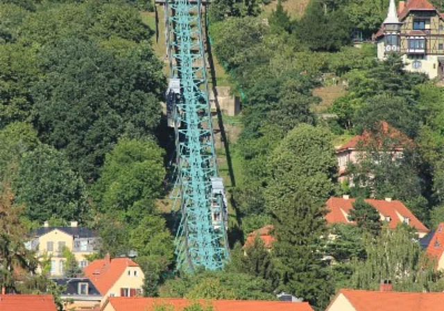Blick auf die Schwebebahn