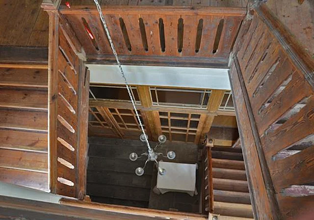 Blick in das Treppenhaus