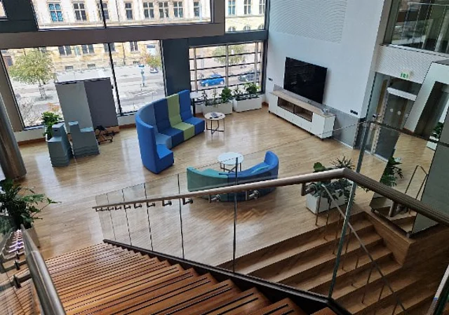 Gebäudeteil 1, Atrium