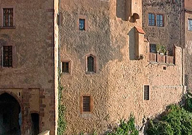 Burg Kriebstein, Westseite