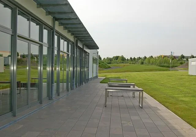 Außenbereich Cafeteria