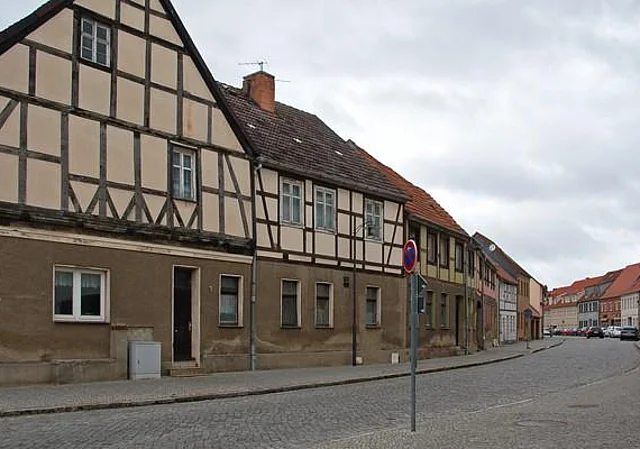 Gardelegen, Burgstraße nach Nordwest