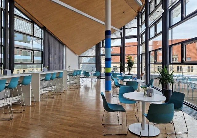 Gebäudeteil 1, Obergeschoss, Cafeteria