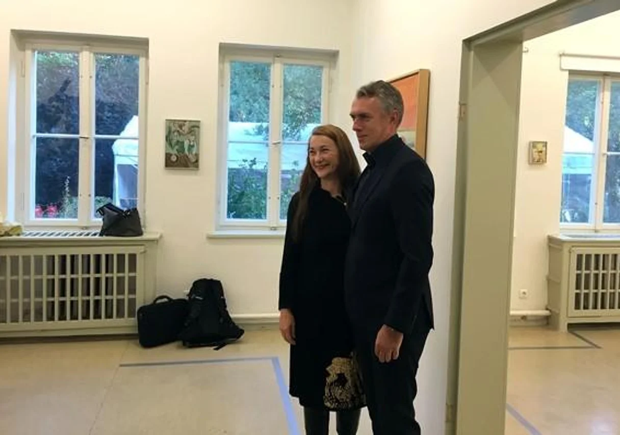 Neo Rauch und Rosa Loy beim Kunstverein in Zwickau