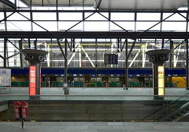 Zentralterminal, Check-in-Bereich