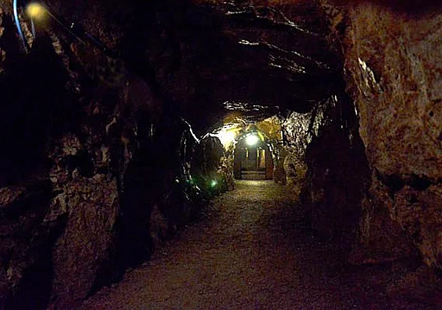 Gleisloser Stollenabschnitt