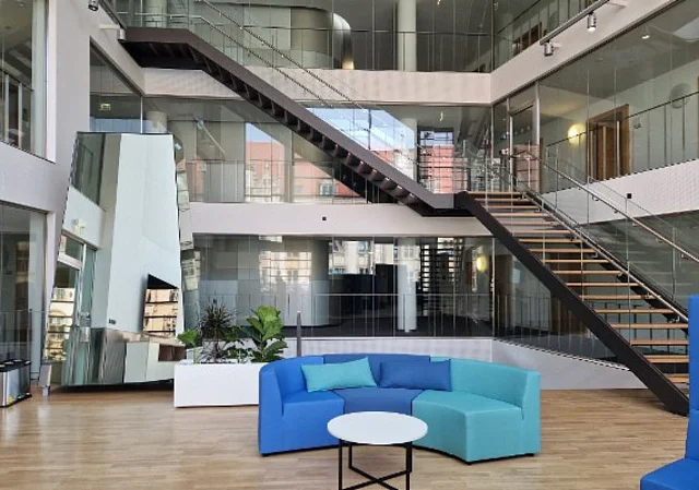 Gebäudeteil 1, Atrium