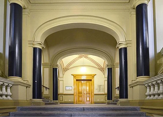 Treppenhaus, Eingang 