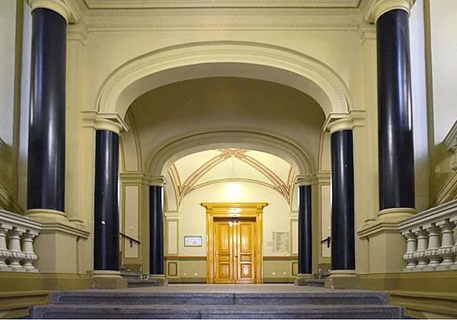 Treppenhaus, Eingang