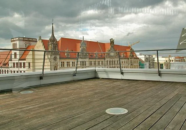 Gebäudeteil 3, Terrasse am Konferenzraum
