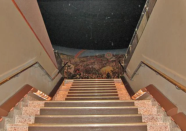 Treppe zum Panoramasaal
