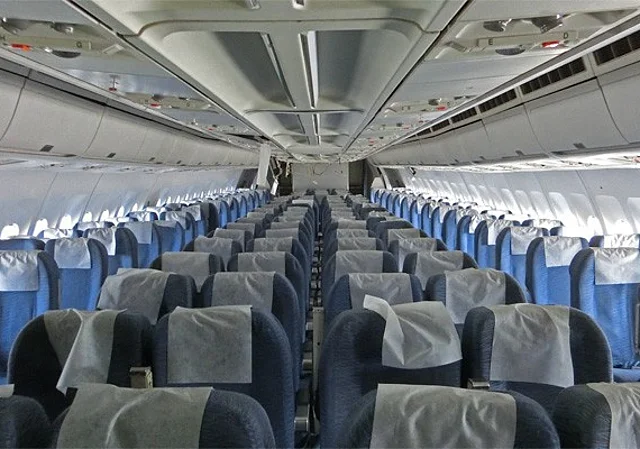 Airbus A310, Economy Class hinterer Teil