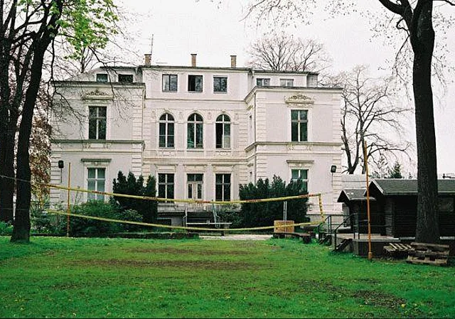 Villa Hartmann, Gartenseite, Nordosten