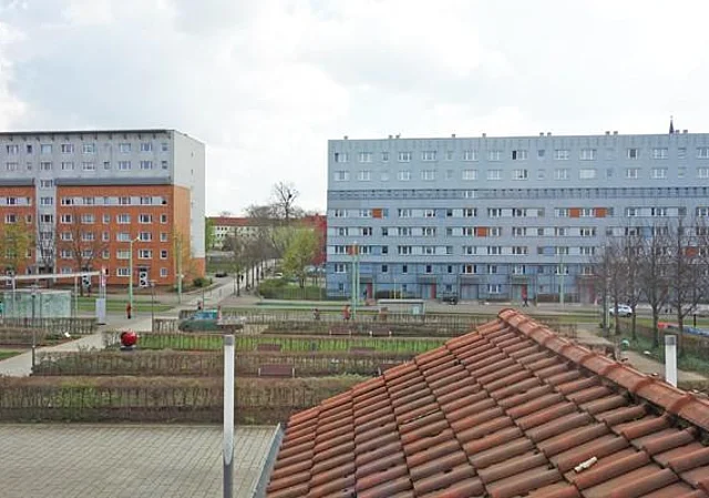 Blick vom Theater zur Töpferstraße