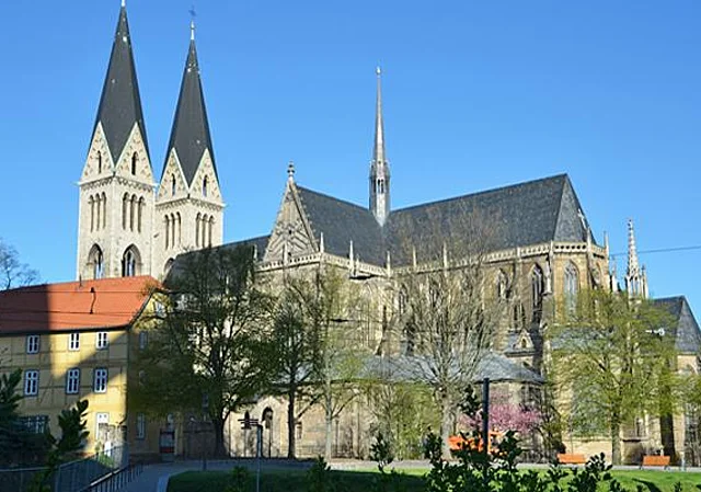 Blick von der Martinikirche zum Dom nach Nordwest