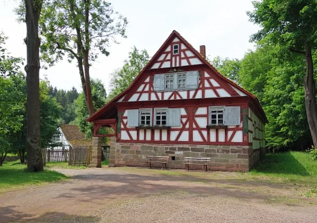 Fachwerkhaus aus Eicha