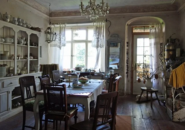 Rittergut Endschütz Herrenhaus Esszimmer