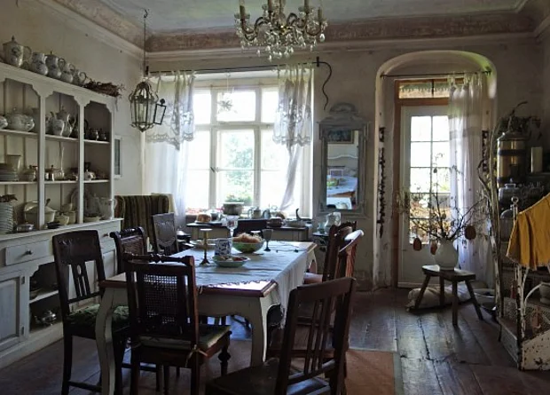 Rittergut Endschütz Herrenhaus Esszimmer 