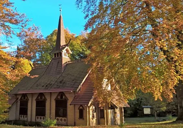 Stabkirche Stiege (alter Standort)