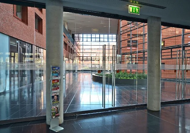 Bio City Leipzig, Foyer, Blick ins Atrium