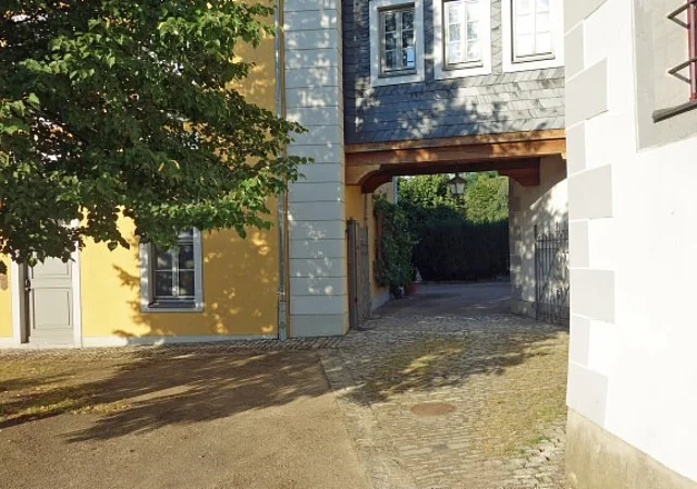 Außenansicht Verbindungsgang