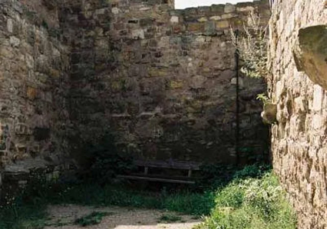 Mühlburg Blick nach Süden