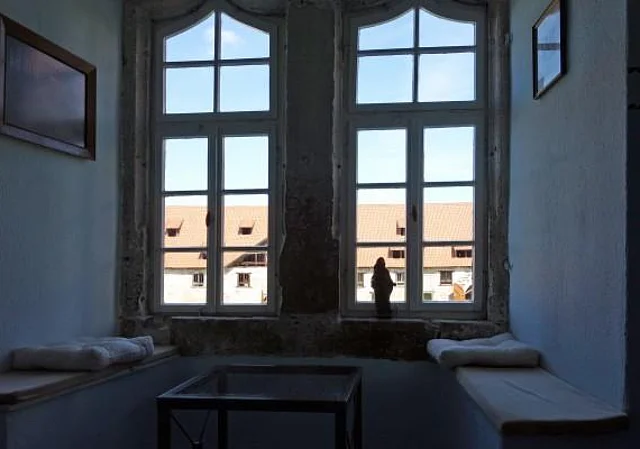 Fensternische im Treppenhaus